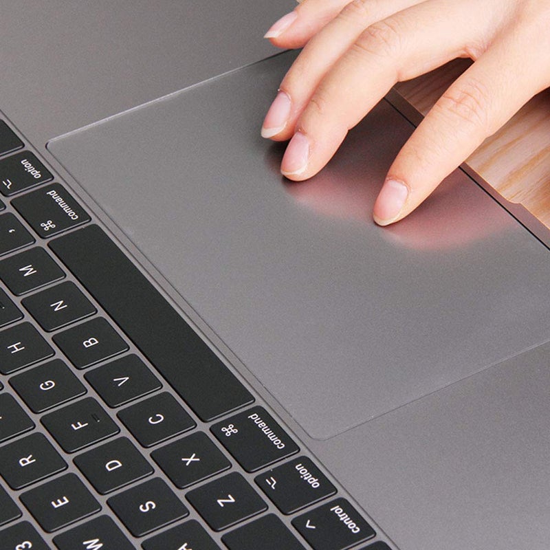 imComor [2PCS] TrackPad Protector Skin for 2023-2020 MacBook Pro 13 Inch M2 A2338 M1 A2289 A2251 Track Pad Cover Skin for 2023 MacBook Pro 13 A2338 A2289 A2251 with Touch Bar Touch ID Laptop Accessories,Clear - Image 4